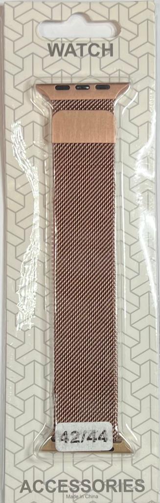 Curea metalica ceas Champagne gold 42-44 mm